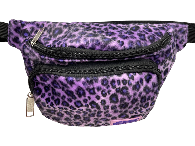 Smith Scabs Purple Leopard Fanny Packs