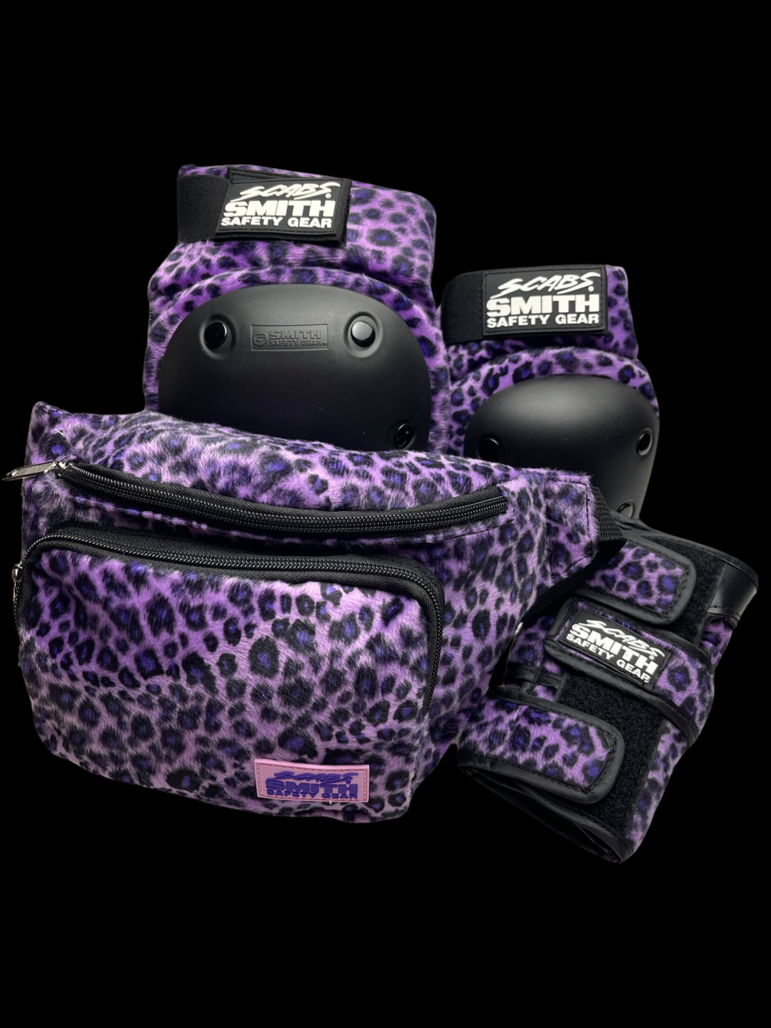 Smith Scabs Purple Leopard Fanny Packs – SmithScabs