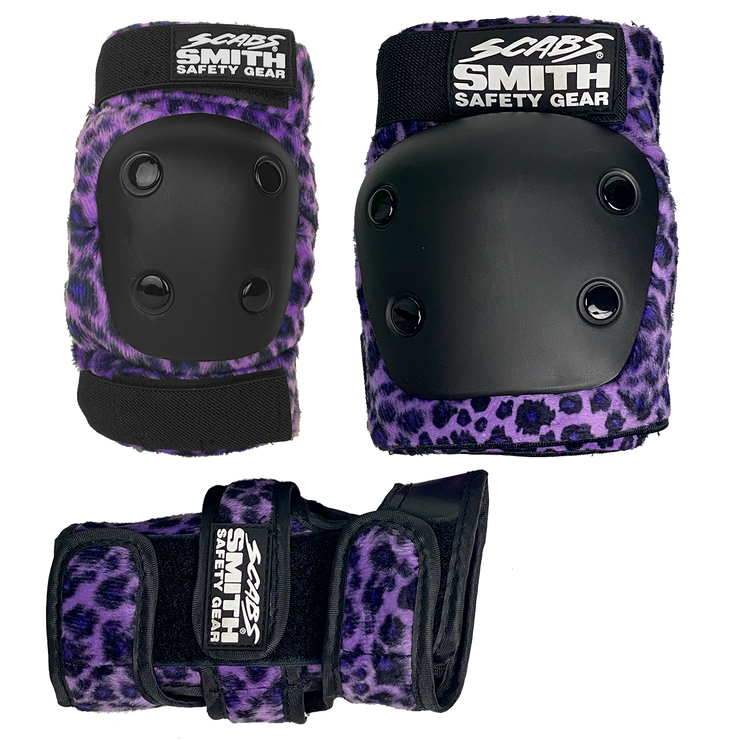 SCABS YOUTH 3 set pack-Purple Leopard