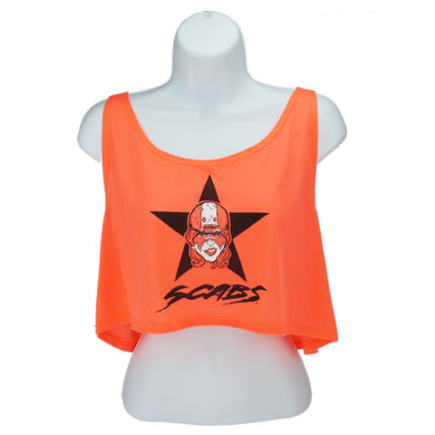 SCABS Game Face Crop Top Tank