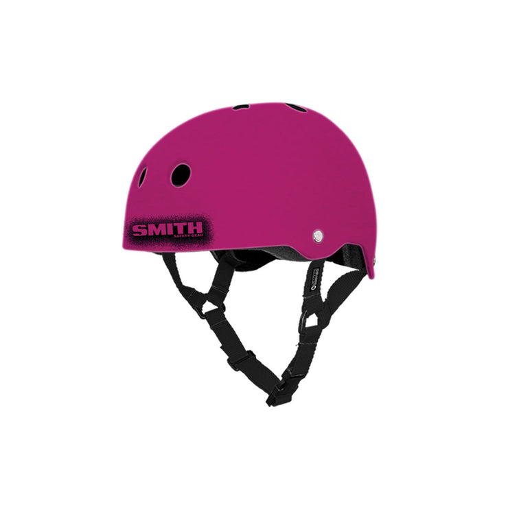 Pink/Black Helmet